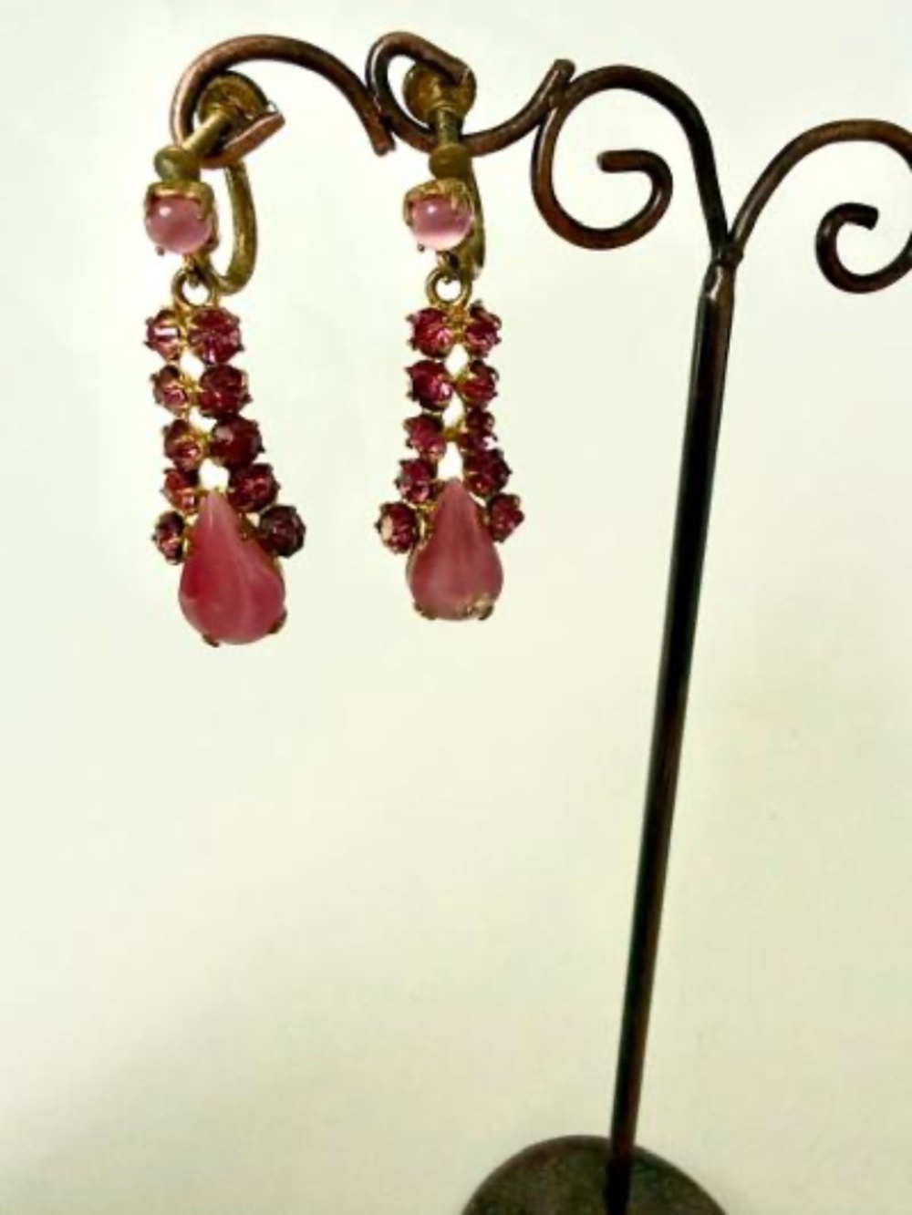 Vintage pink Earrings